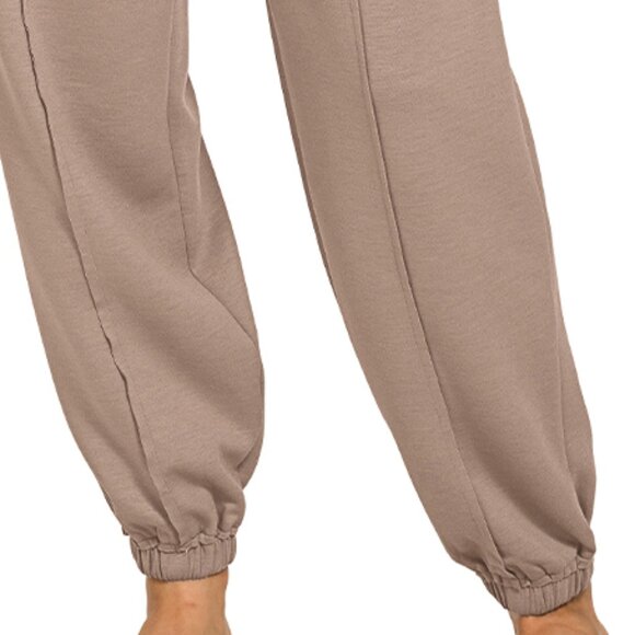 Scuba Pullover & Jogger Set – Soft Stretch Lounge/Travel Outfit with Pockets - Picture 5 of 8